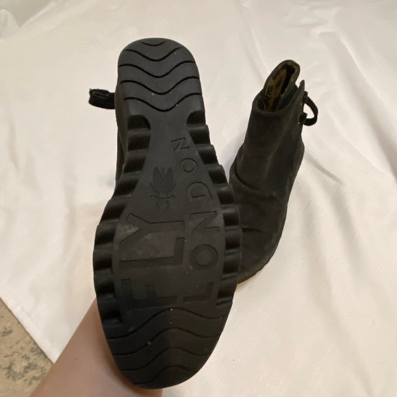 FLY London Suede Booties - Picture 6 of 7